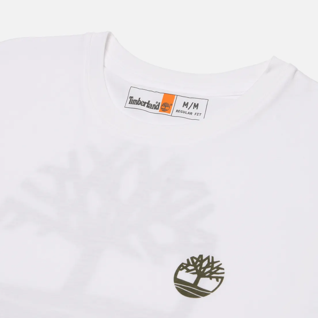 Timberland Мужская футболка Kennebec River Back Camo Tree Logo