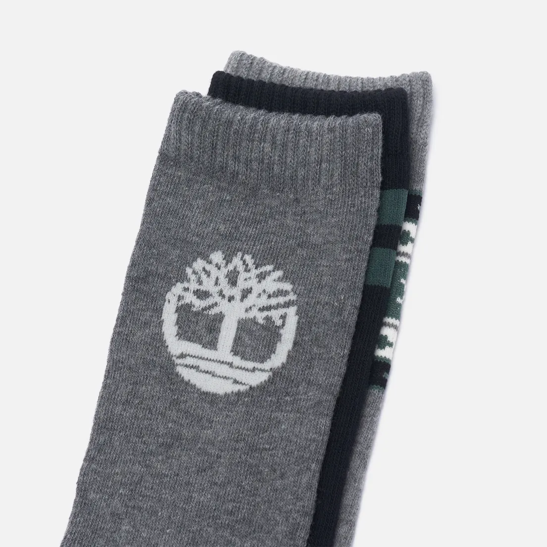Timberland Комплект носков 3-Pack Giftable Festive Crew