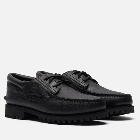 Мужские ботинки Timberland Authentic Boat, цвет чёрный, размер 42 EU