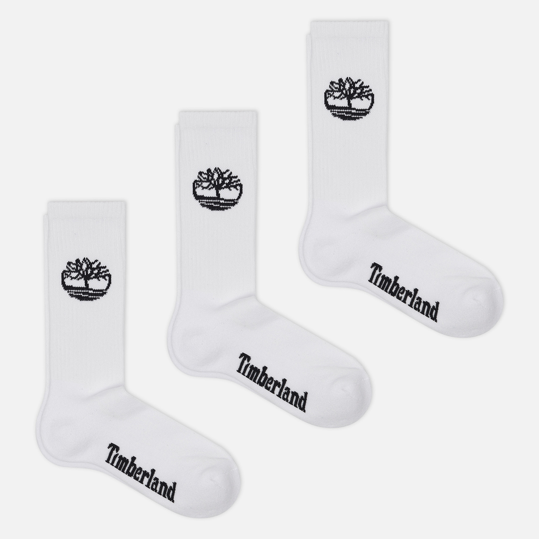 Timberland Комплект носков 3-Pack Core Double Logo Sport Crew