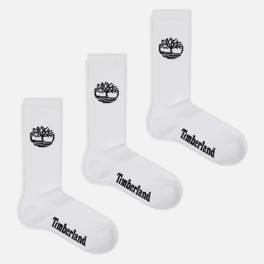 Timberland Комплект носков 3-Pack Core Double Logo Sport Crew