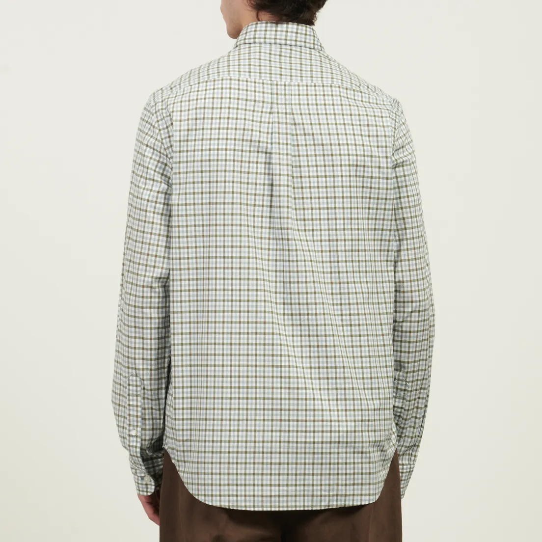 Timberland Мужская рубашка Stretch Poplin Gingham Regular