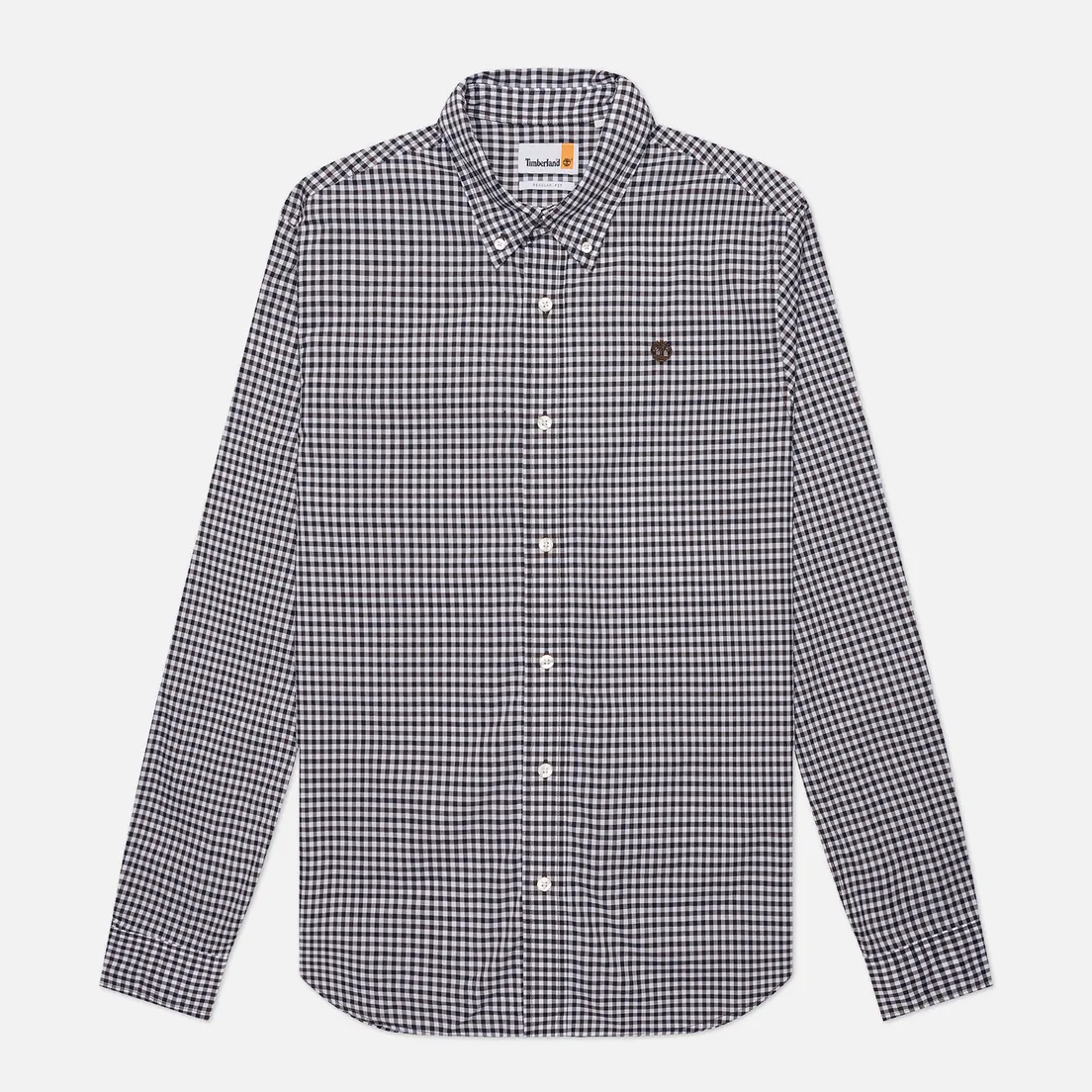 Timberland Мужская рубашка Stretch Poplin Gingham Regular