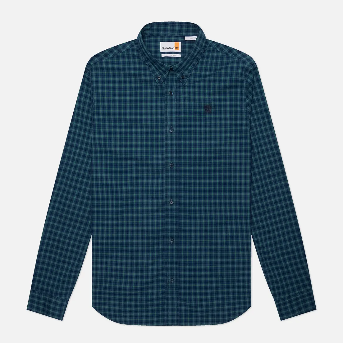 Timberland Мужская рубашка Stretch Poplin Gingham Regular