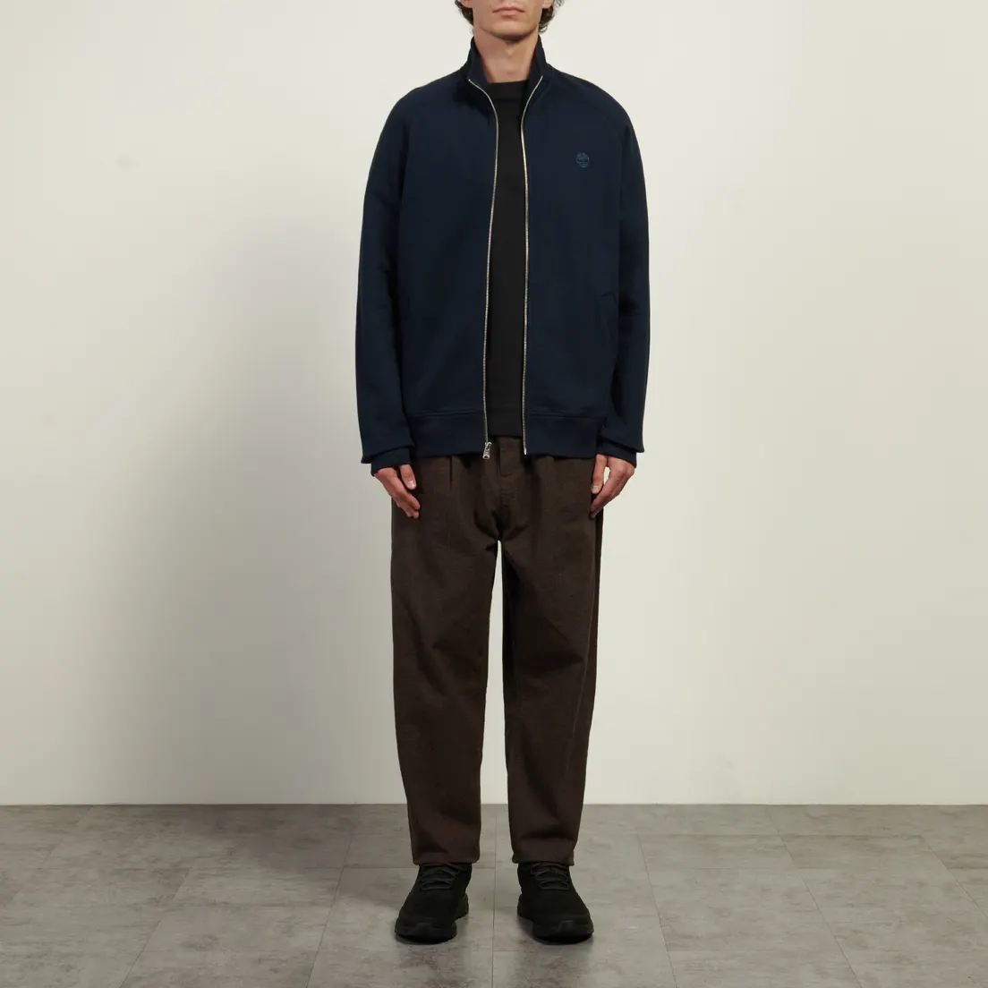 Timberland Мужская толстовка Exeter River Full-Zip Funnel Neck