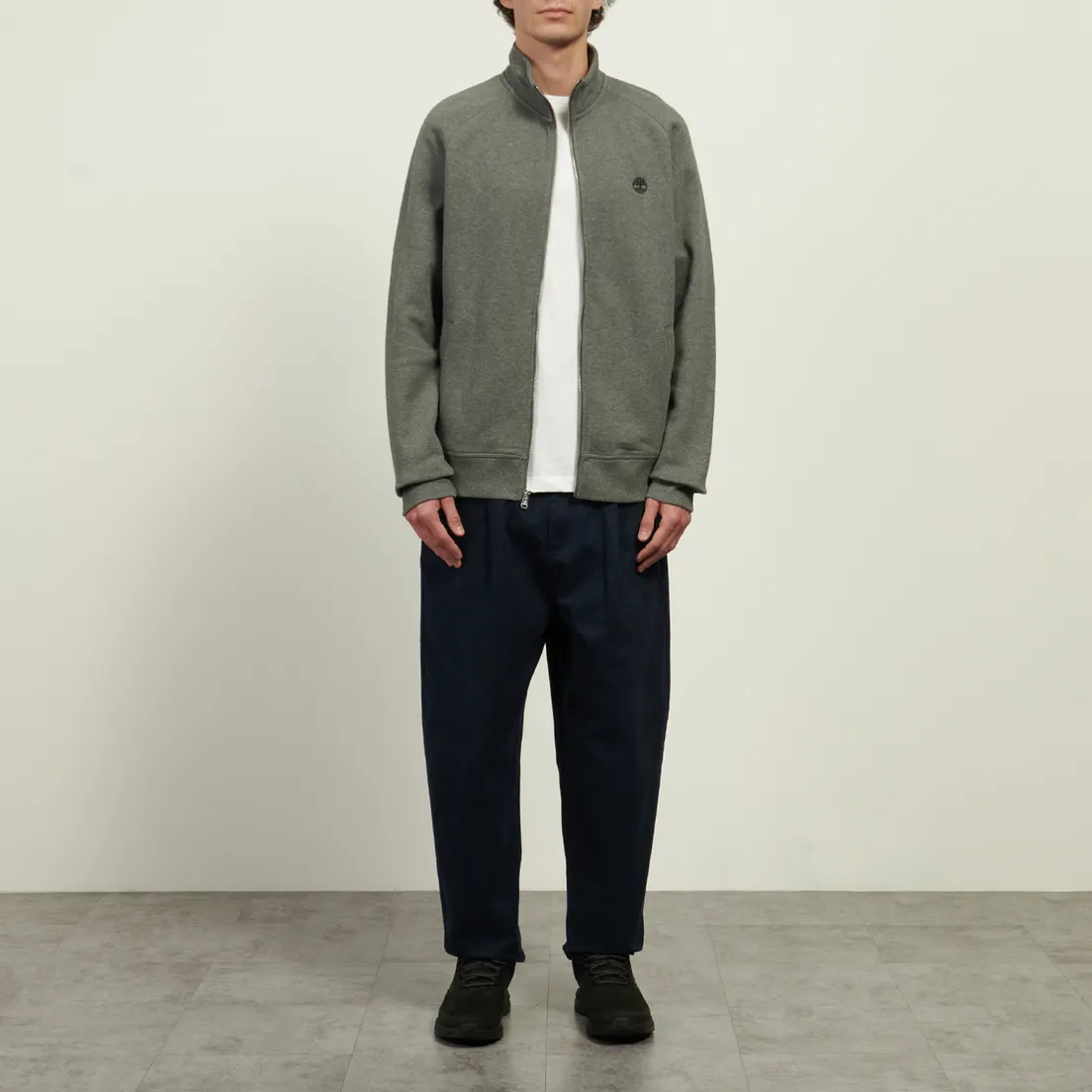 Timberland Мужская толстовка Exeter River Full-Zip Funnel Neck