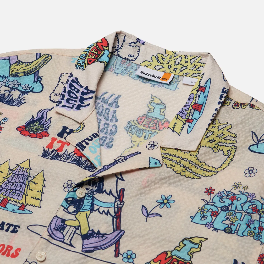 Timberland Мужская рубашка Graphic Resort