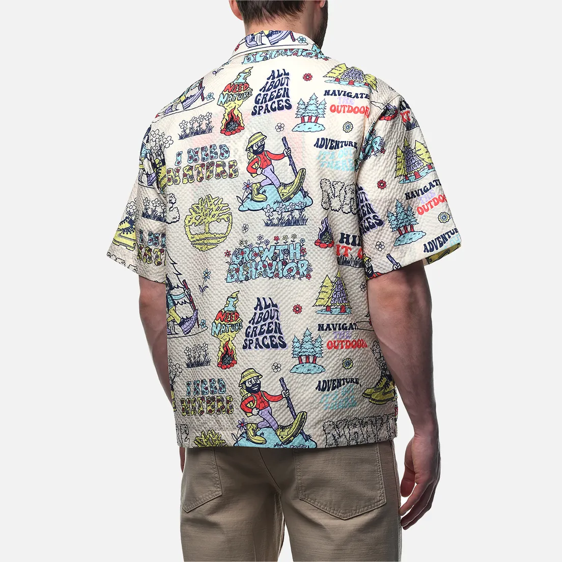 Timberland Мужская рубашка Graphic Resort