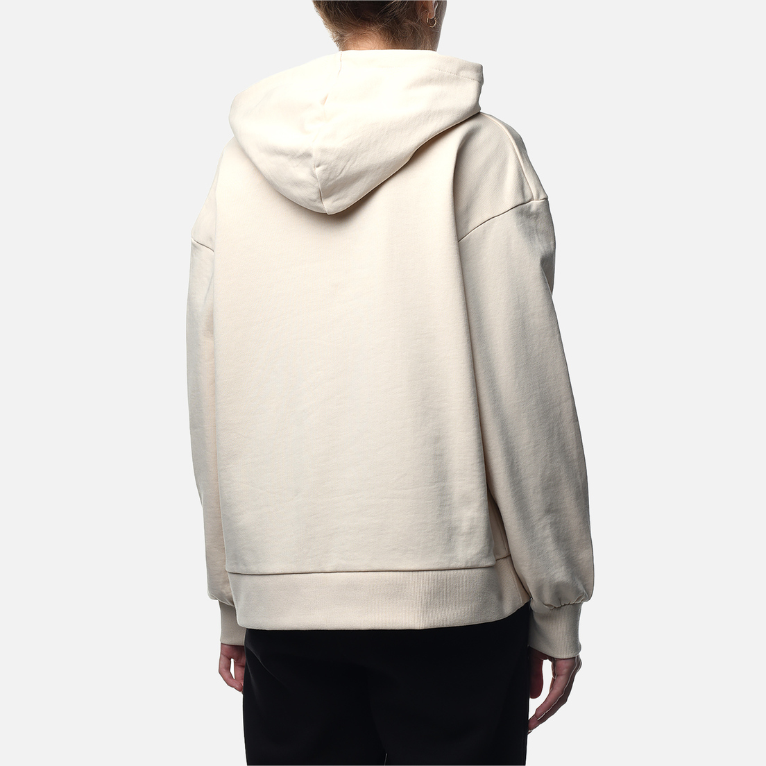 Timberland Женская толстовка Stack Logo Loop Back Hoodie