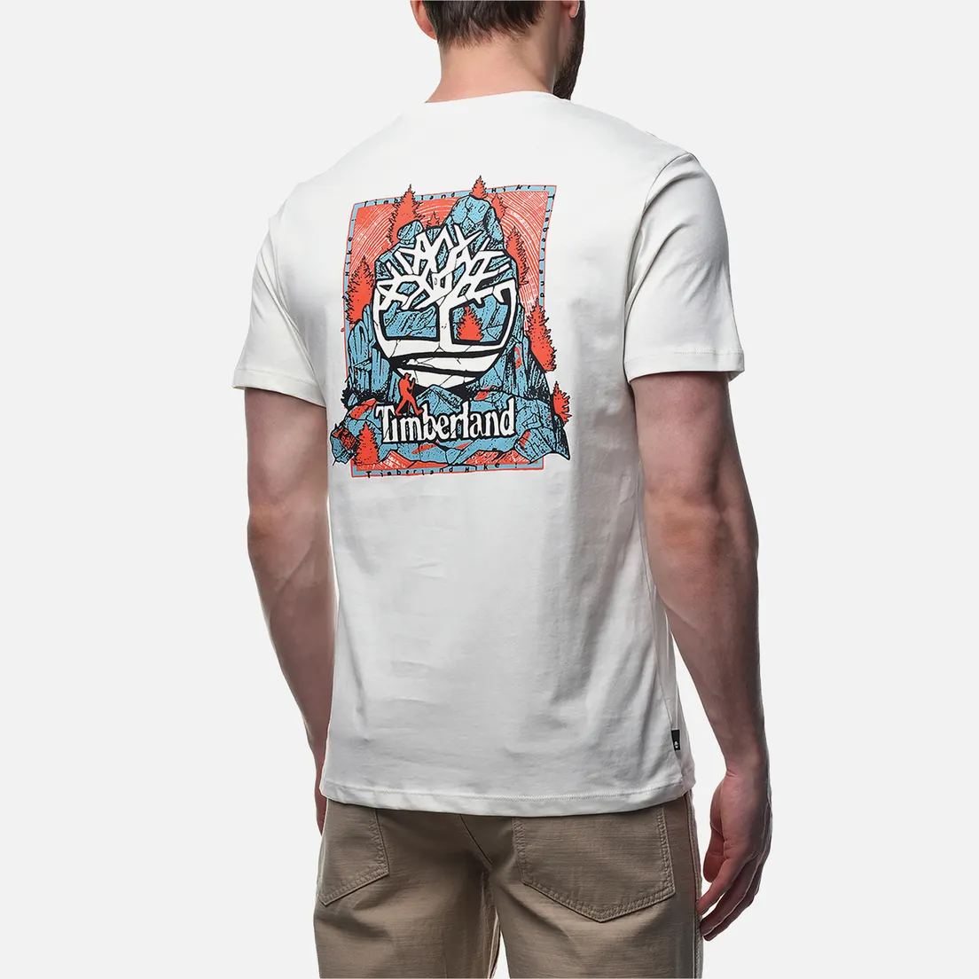 Timberland Мужская футболка Back Graphic