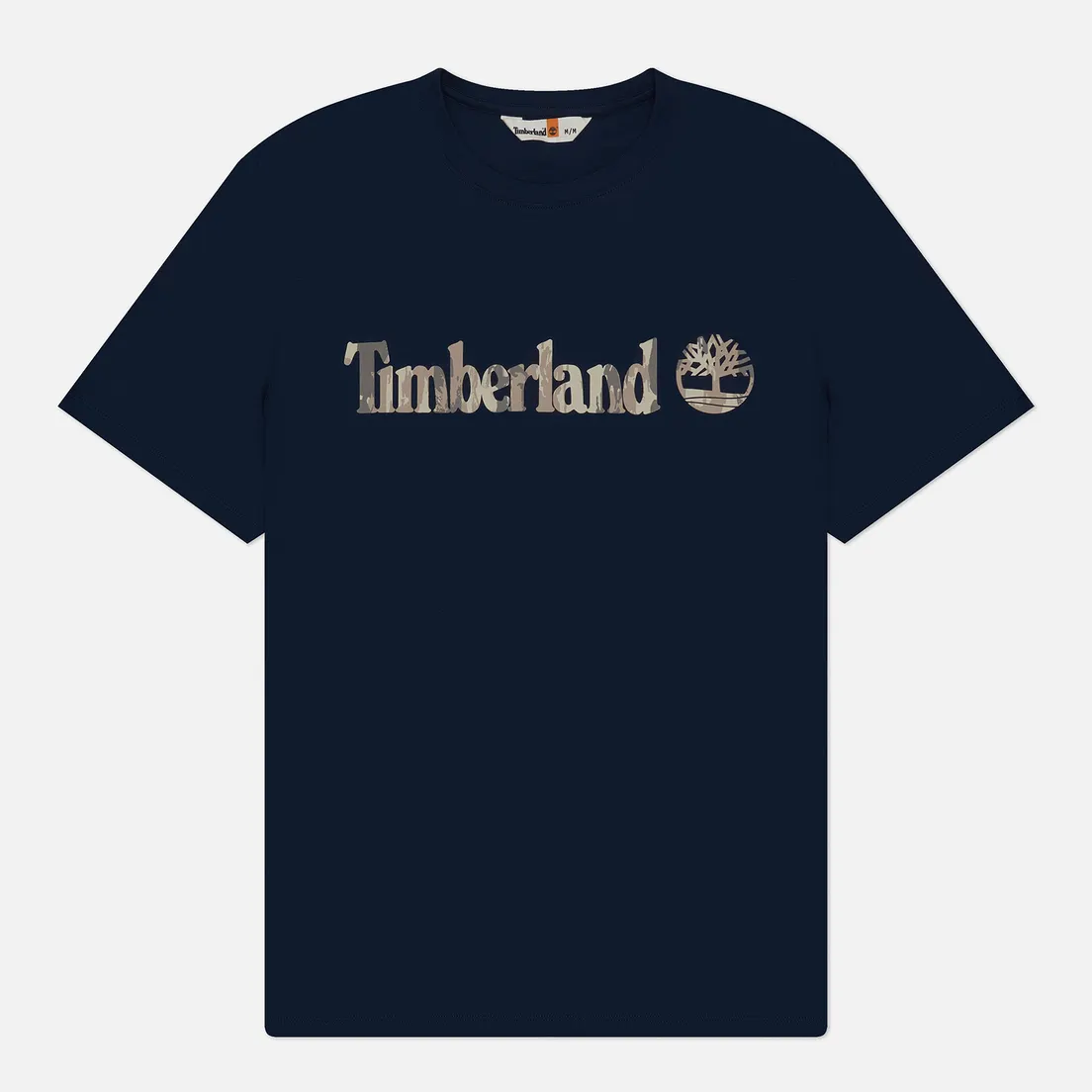 Timberland Мужская футболка Kennebec River Camo Linear Logo