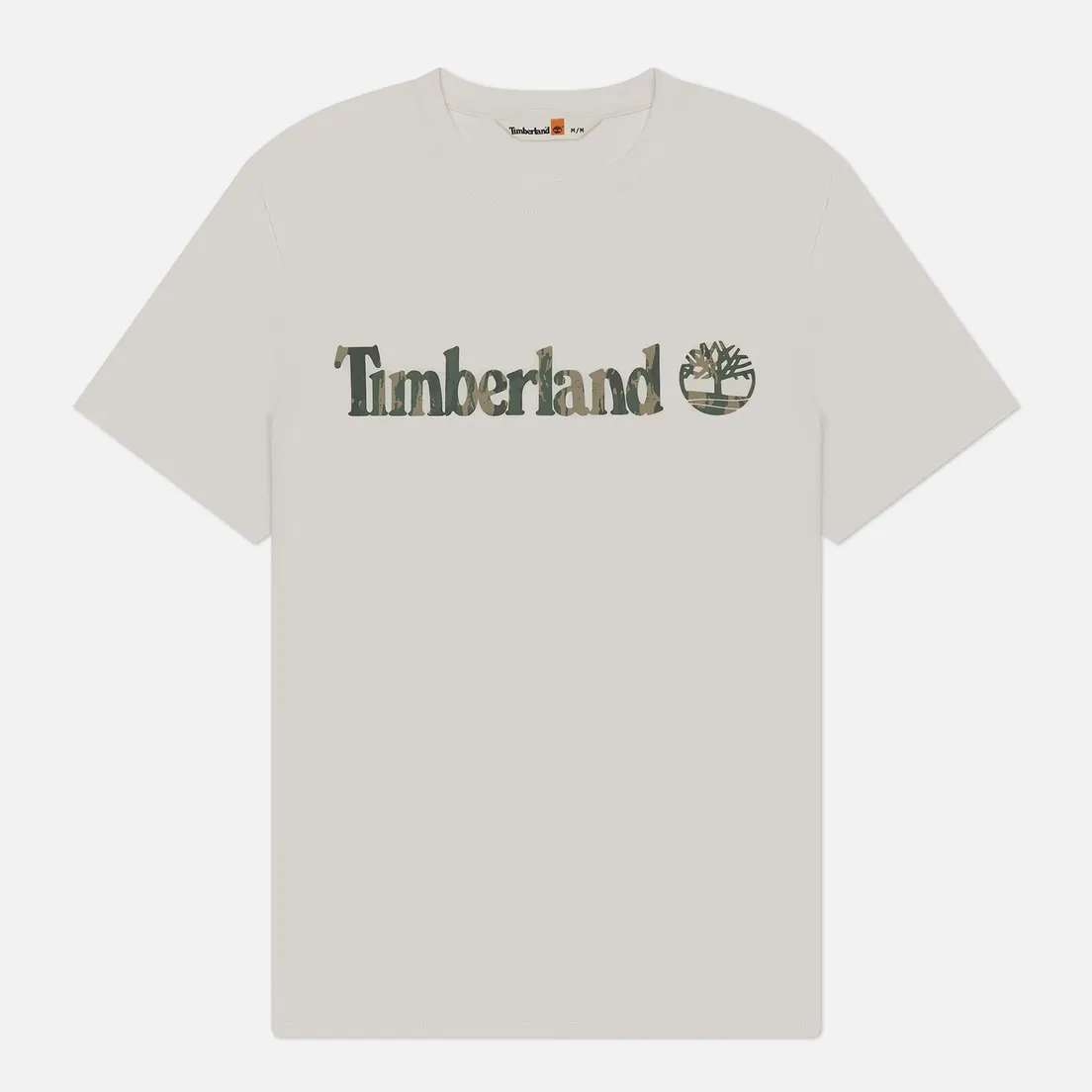 Timberland Мужская футболка Kennebec River Camo Linear Logo