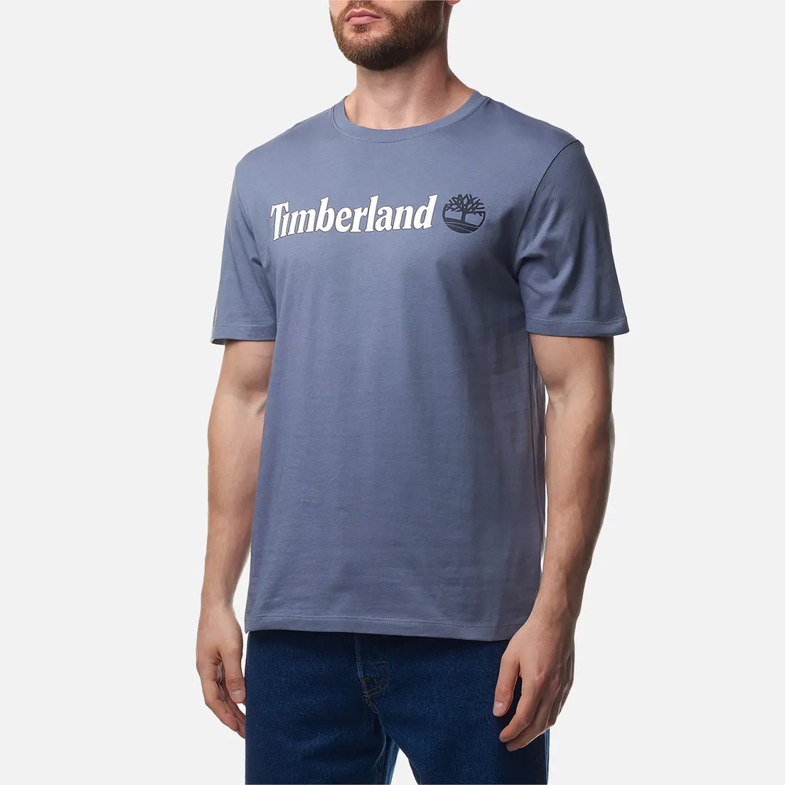 Timberland Мужская футболка Kennebec River Linear Logo