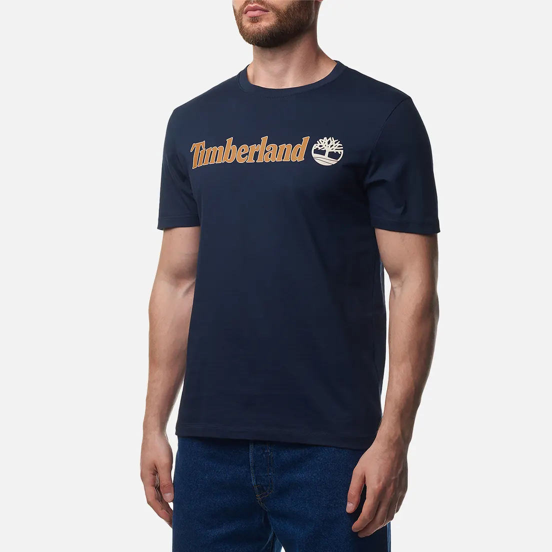 Timberland Мужская футболка Kennebec River Linear Logo