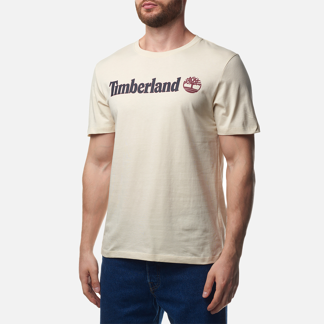 Timberland Мужская футболка Kennebec River Linear Logo