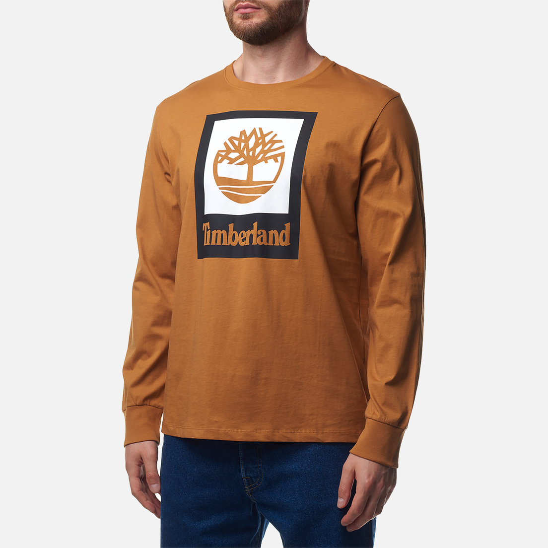 Timberland Мужской лонгслив Stack Logo Colored