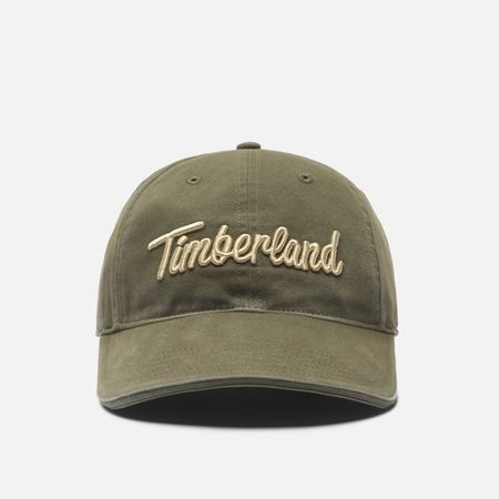 Кепка Timberland Midland Beach Canvas Embroidered, цвет зелёный