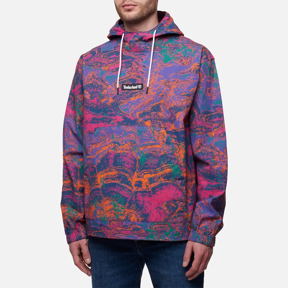 Timberland Мужская куртка анорак AOP Lightweight Ripstop