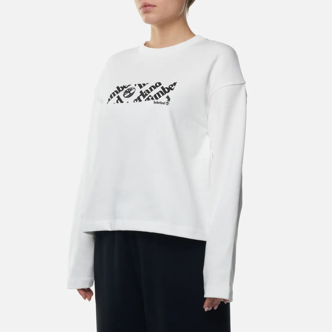 Timberland Женская толстовка Cropped Logo
