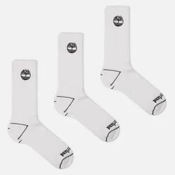 Timberland Комплект носков 3-Pack Bowden Full Cushion Crew Tree Logo