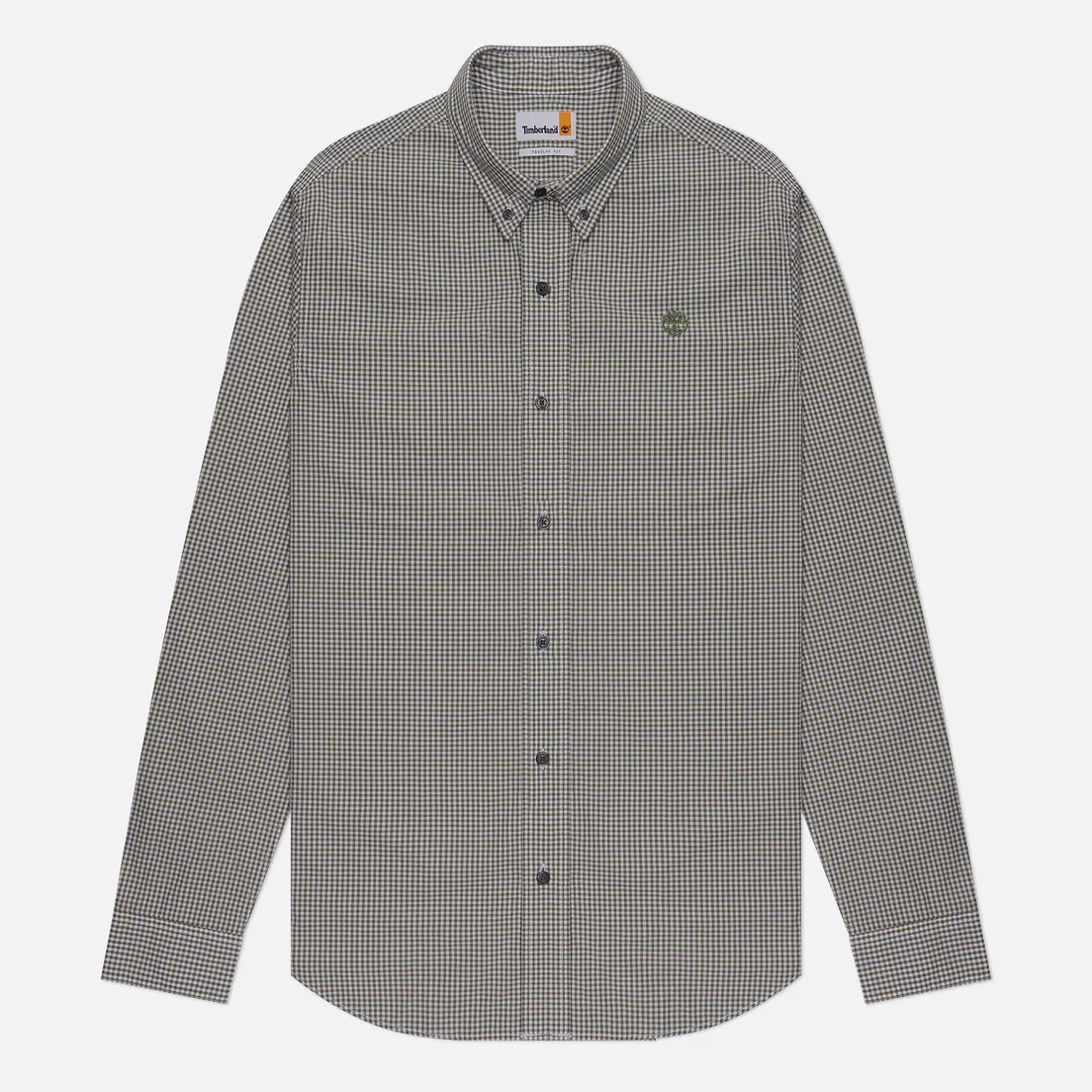 Timberland Мужская рубашка Suncook River Gingham Poplin Micro