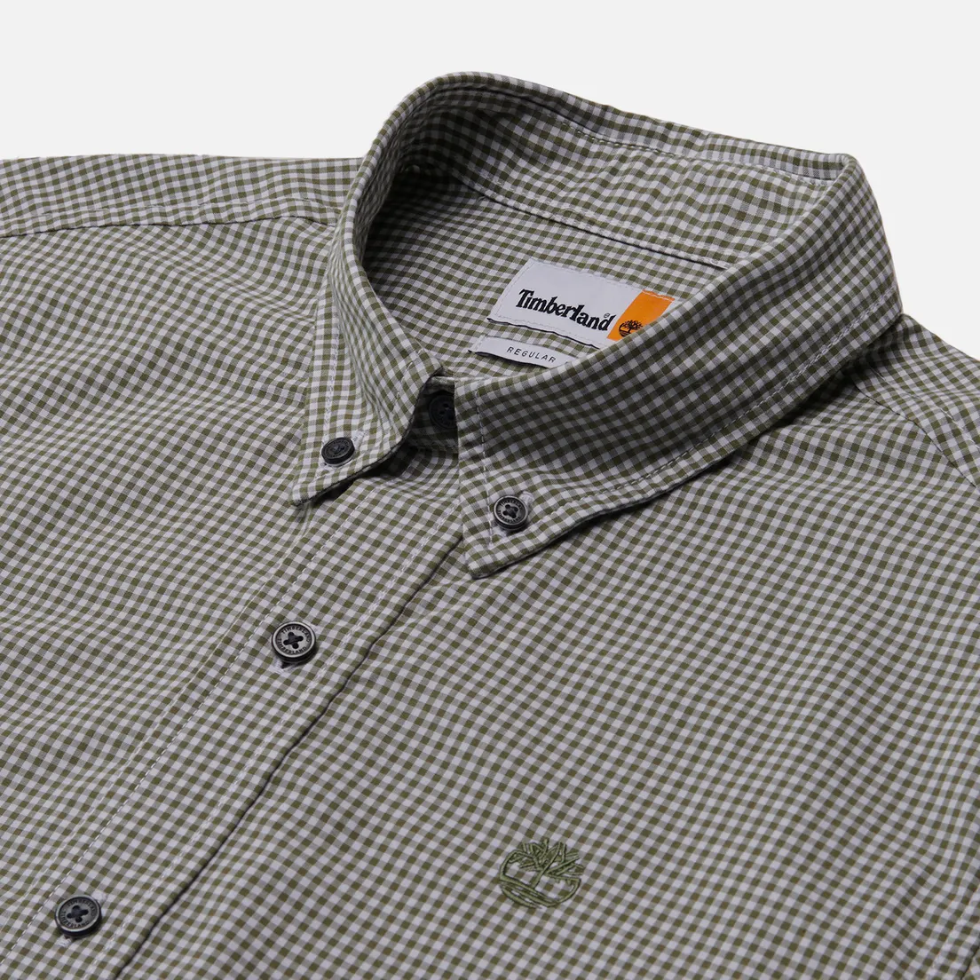Timberland Мужская рубашка Suncook River Gingham Poplin Micro