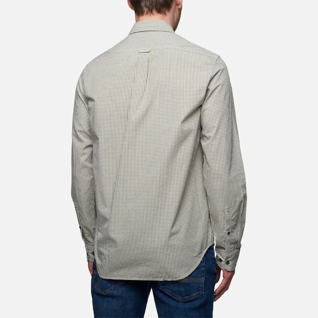 Timberland Мужская рубашка Suncook River Gingham Poplin Micro