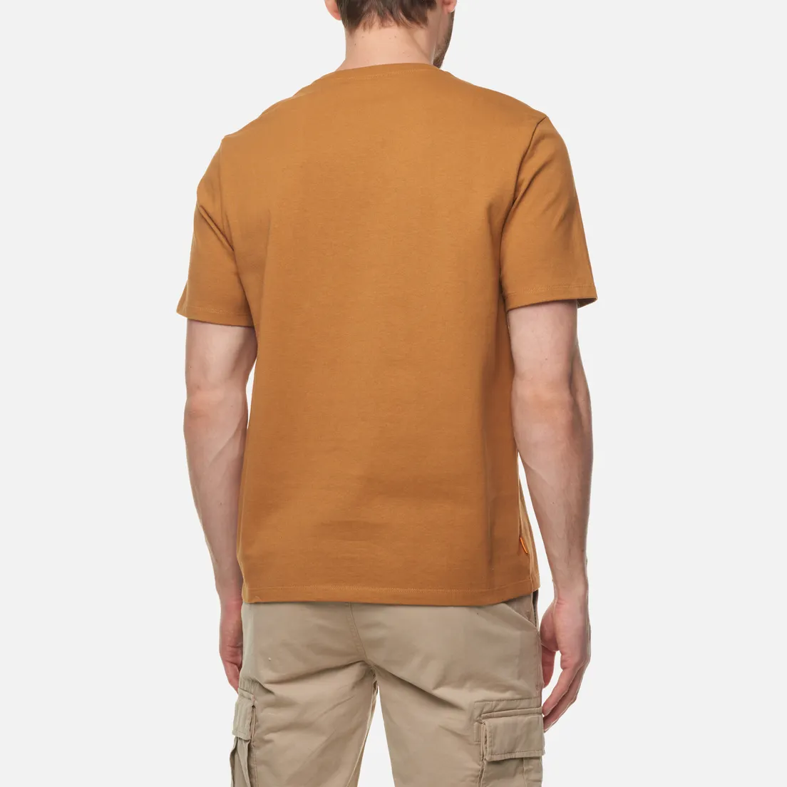 Timberland Мужская футболка Heavyweight Woven Badge