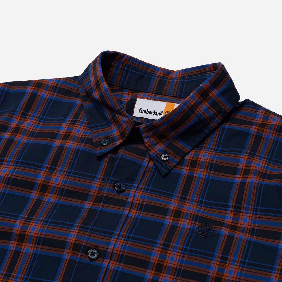 Timberland Мужская рубашка Stretch Poplin Check