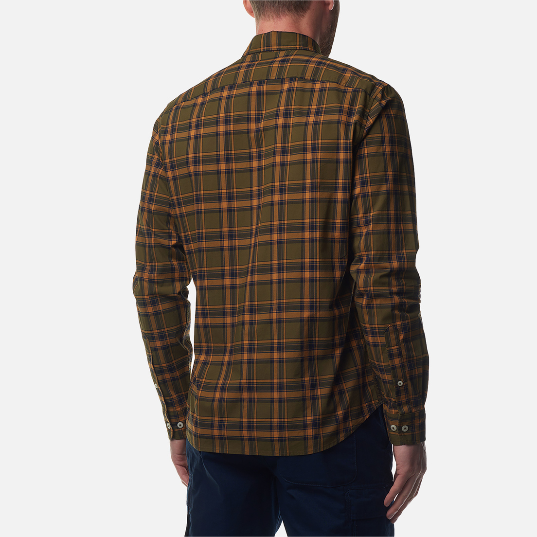 Timberland Мужская рубашка Stretch Poplin Check