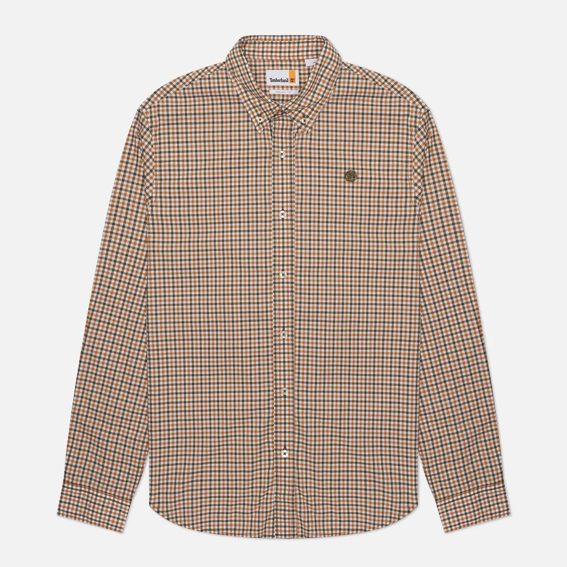 Timberland Мужская рубашка Stretch Poplin Gingham