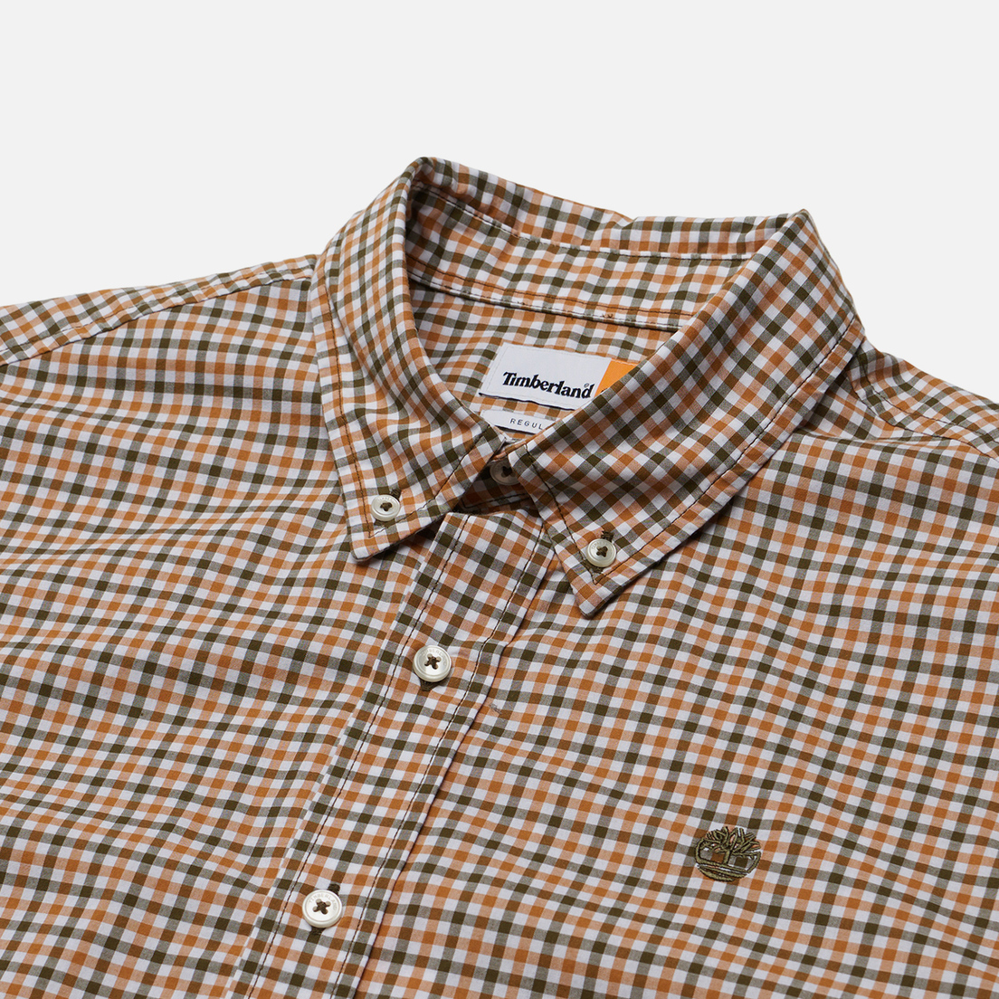 Timberland Мужская рубашка Stretch Poplin Gingham