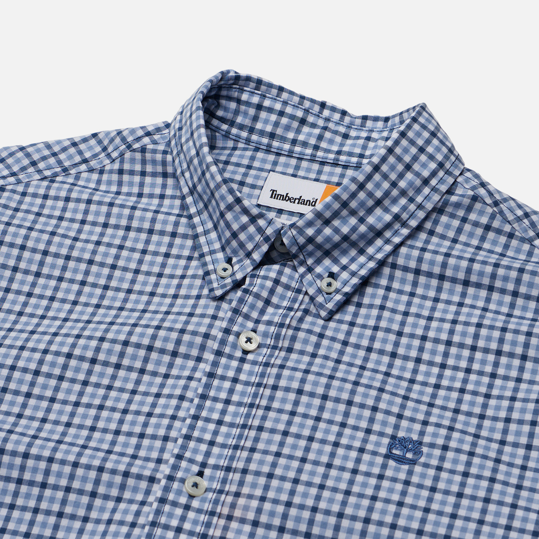 Timberland Мужская рубашка Stretch Poplin Gingham