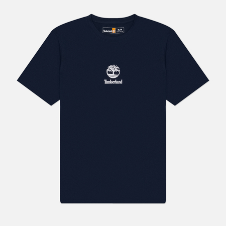 Мужская футболка Timberland Stack Logo, цвет синий, размер XL
