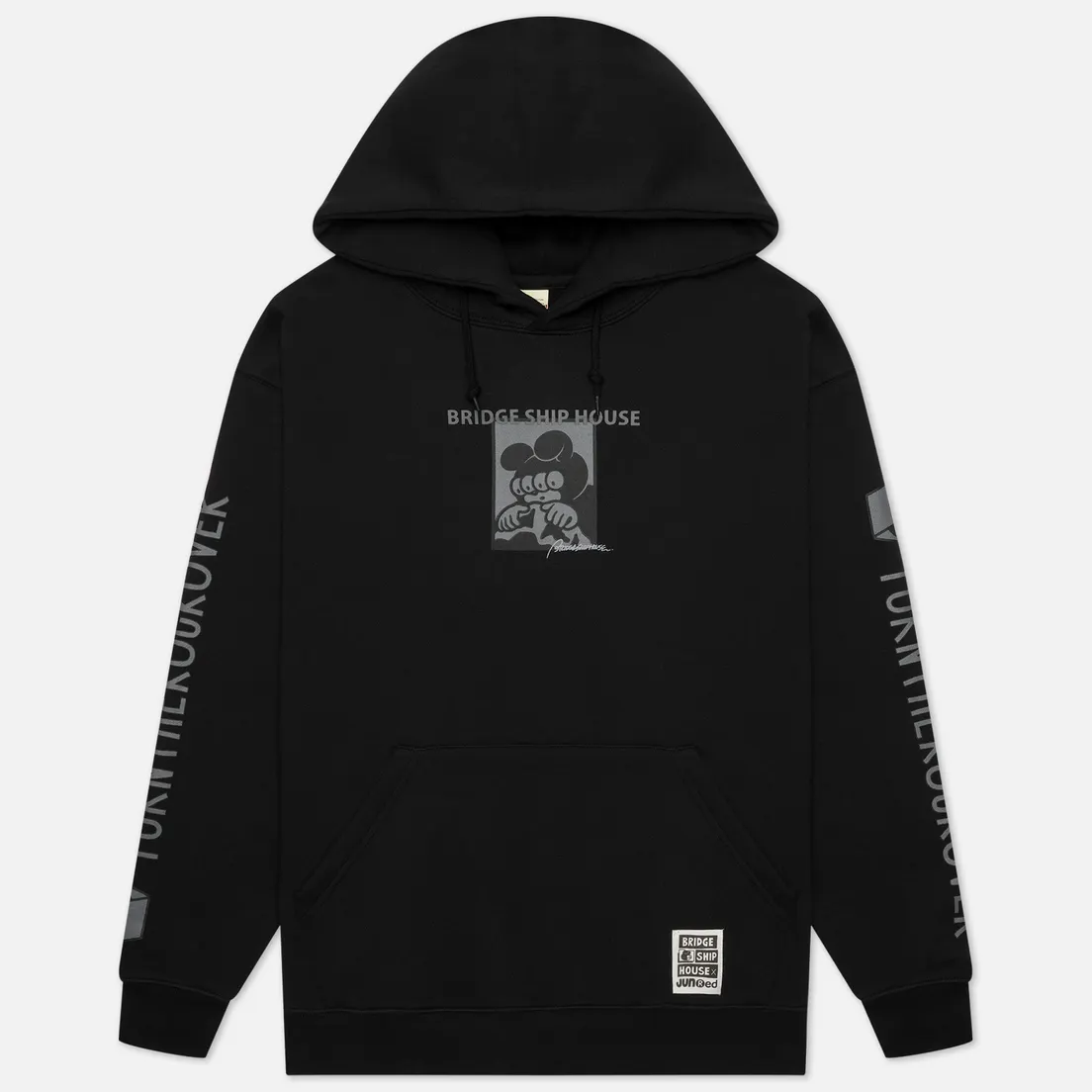Medicom Toy Мужская толстовка x Bridge Ship House Brushed Hoodie