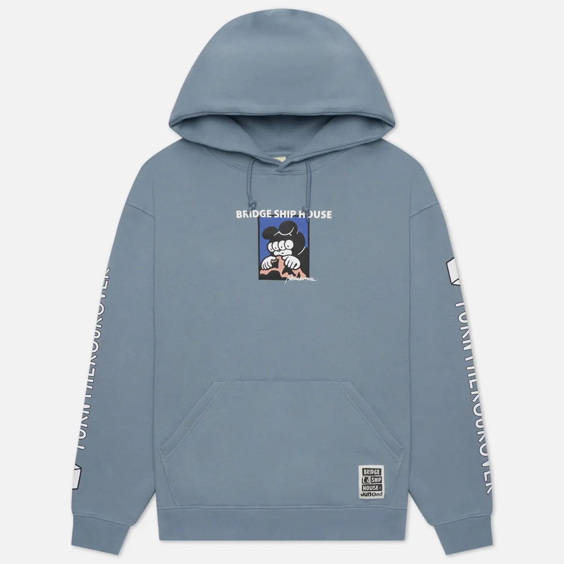 Medicom Toy Мужская толстовка x Bridge Ship House Brushed Hoodie