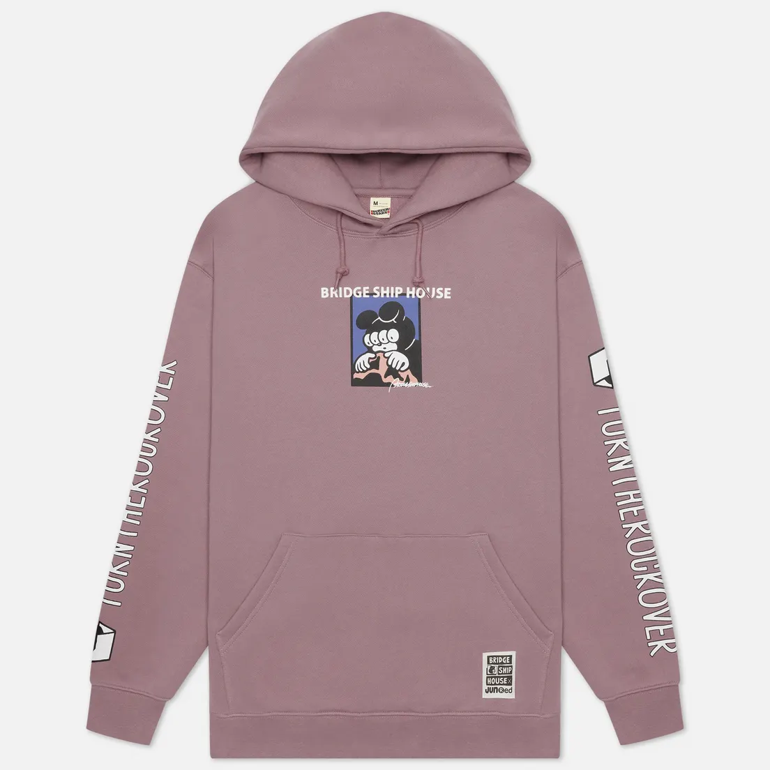 Medicom Toy Мужская толстовка x Bridge Ship House Brushed Hoodie
