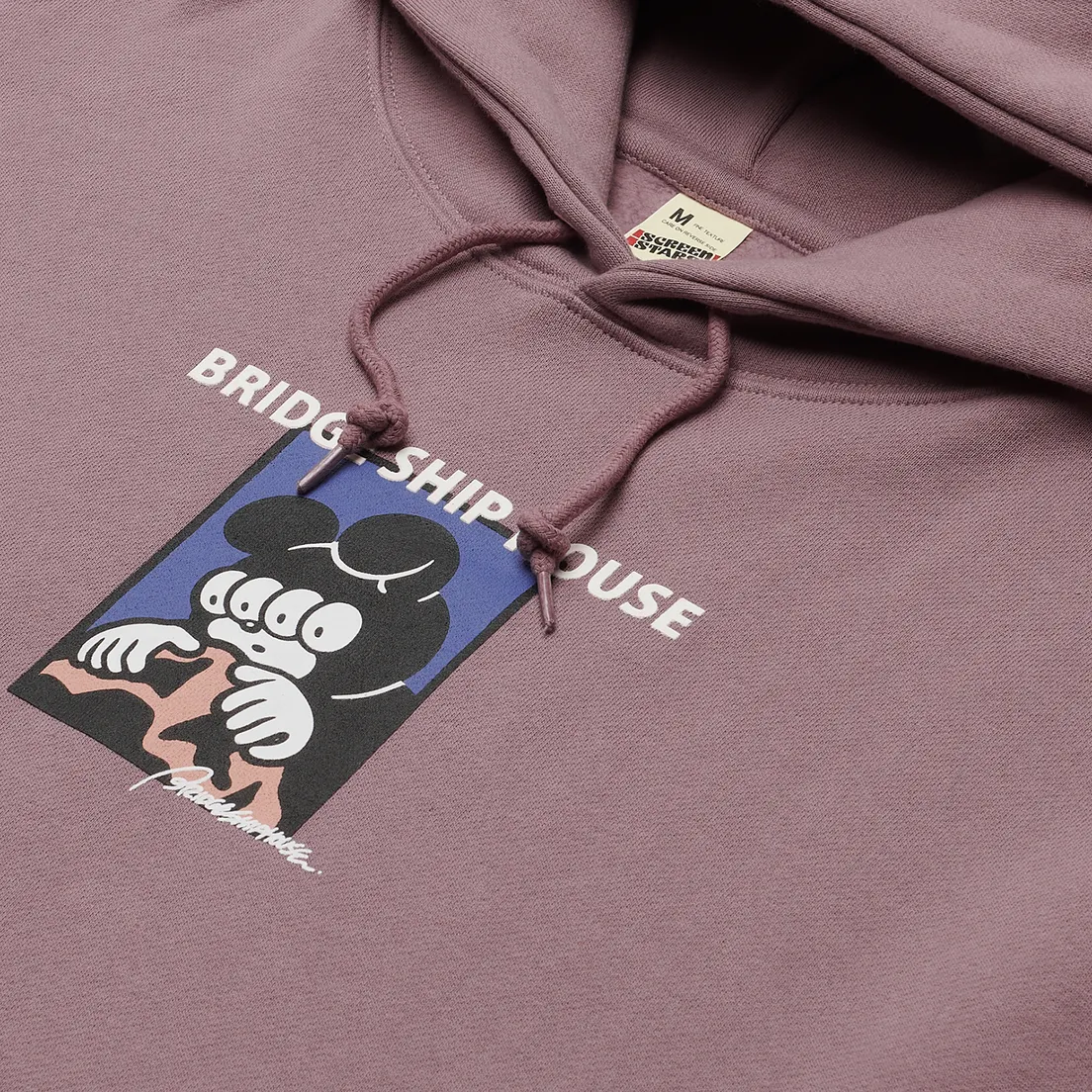 Medicom Toy Мужская толстовка x Bridge Ship House Brushed Hoodie