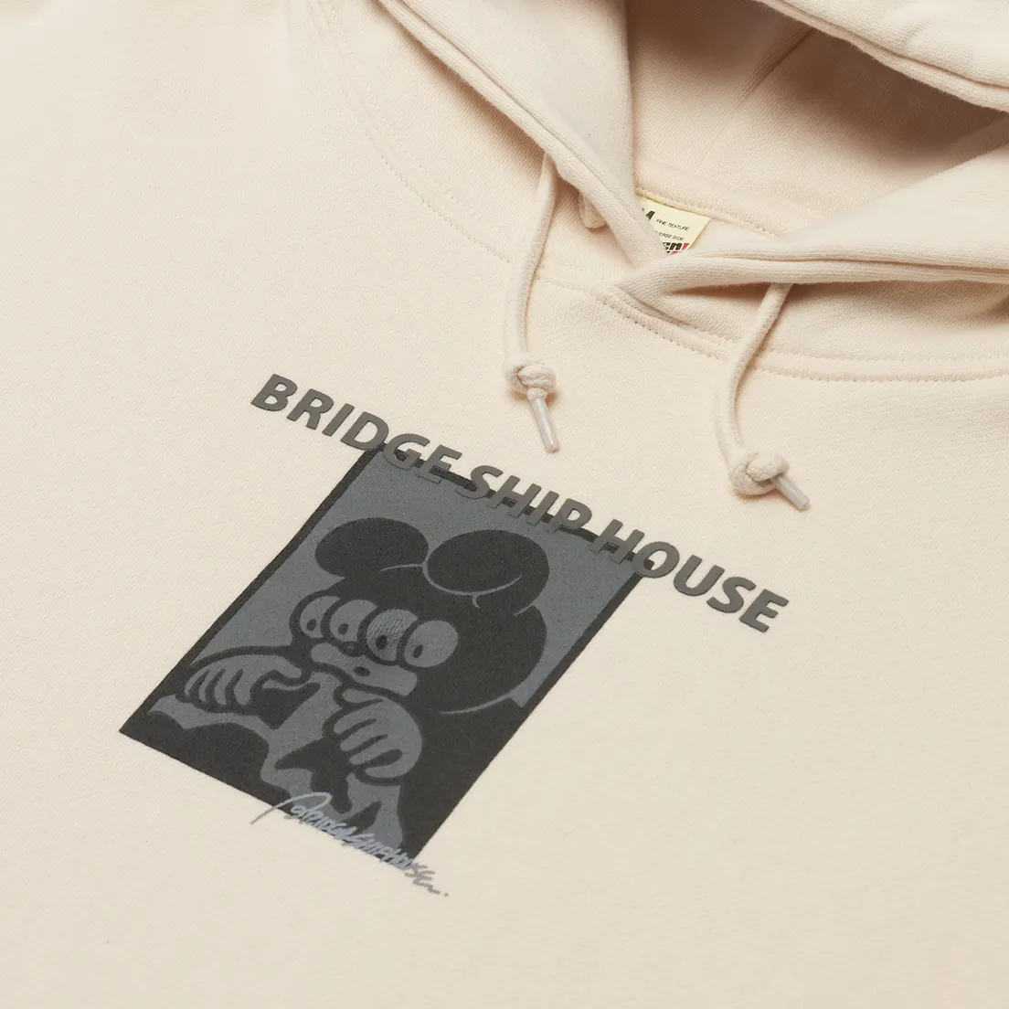 Medicom Toy Мужская толстовка x Bridge Ship House Brushed Hoodie