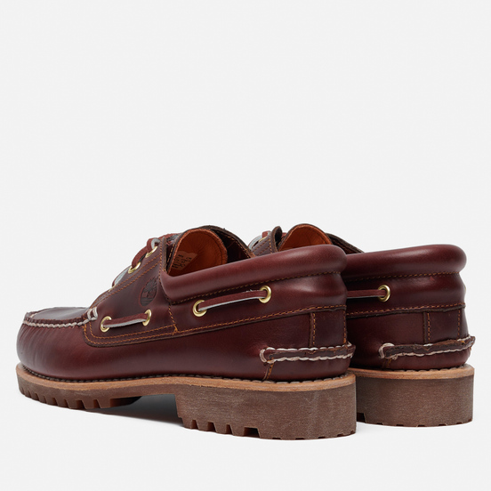 Мужские ботинки Timberland Authentics 3-Eye Burgundy Full Grain