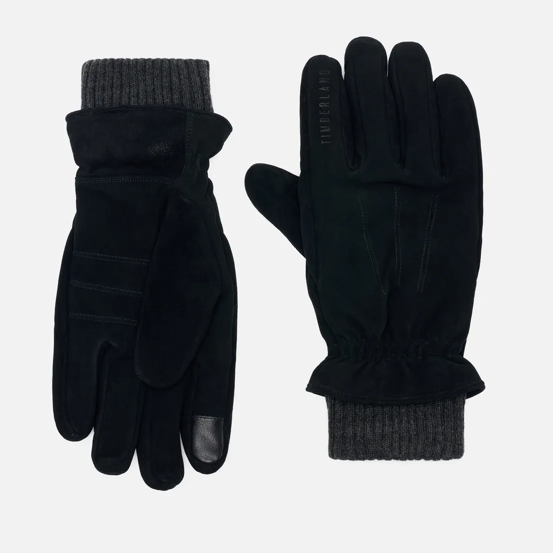 Timberland Перчатки Leather Rib Knit Cuff