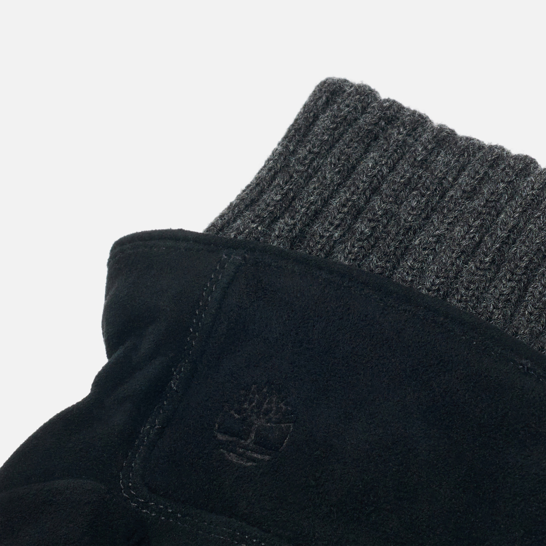 Timberland Перчатки Leather Rib Knit Cuff