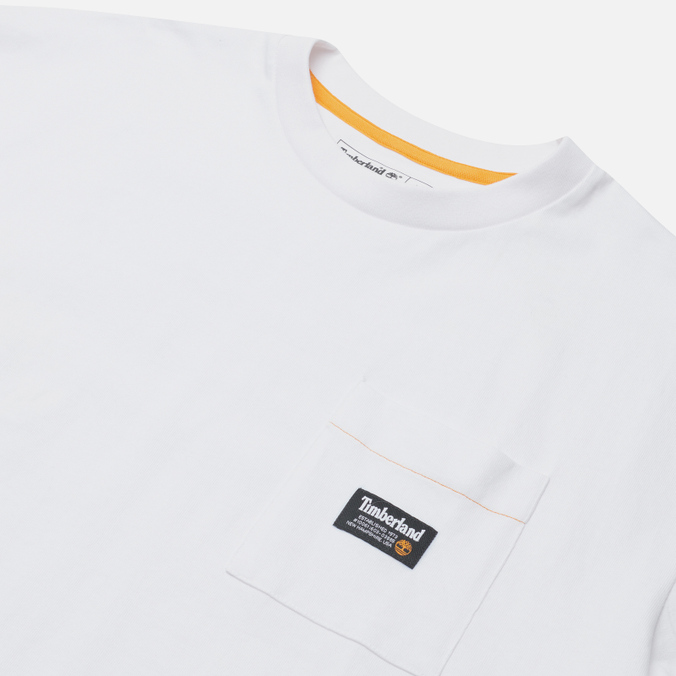 Мужская футболка Timberland, цвет белый, размер S TBLA22CV-100 YC Graphic Relaxed - фото 2