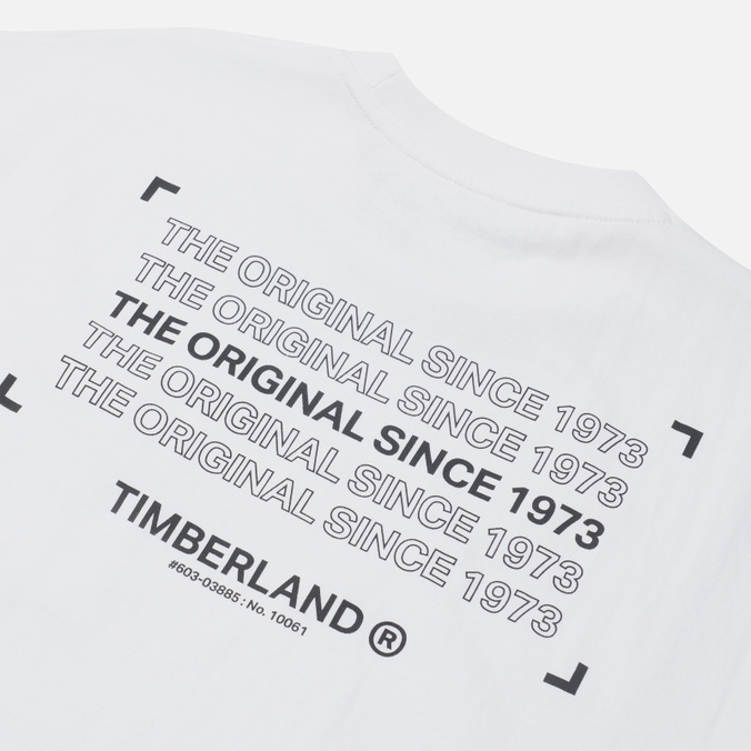 Мужская футболка Timberland, цвет белый, размер S TBLA22CV-100 YC Graphic Relaxed - фото 3
