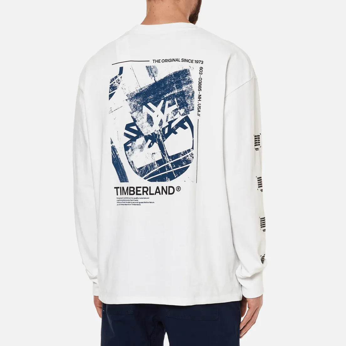 Timberland Мужской лонгслив YC Graphic Relaxed