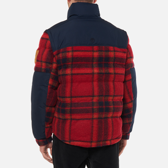 Мужской пуховик Timberland Welch Mountain Ultimate Dark Sapphire/Scarlet Sage