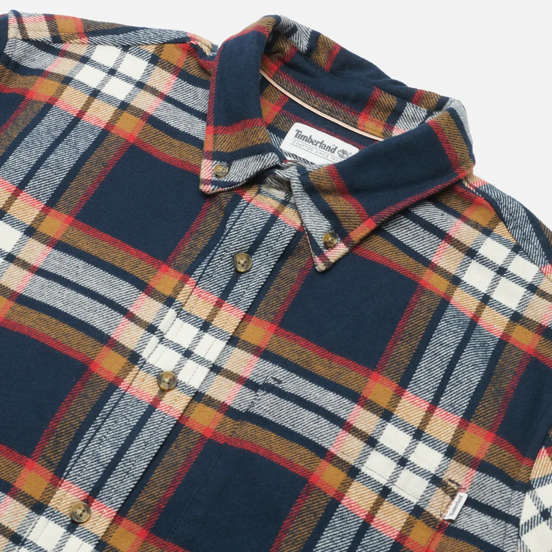 Timberland Мужская рубашка Heavy Flannel