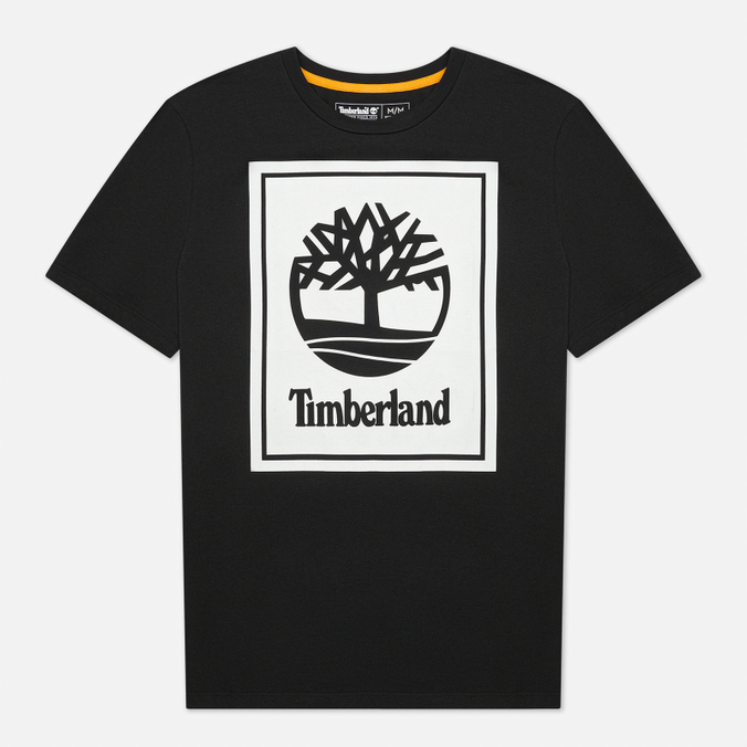 Мужская футболка Timberland, цвет чёрный, размер S