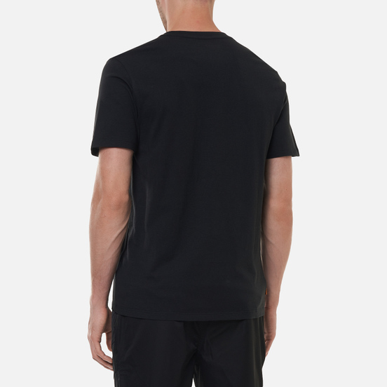 Мужская футболка Timberland Stack Logo Black/White