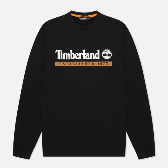 Мужская толстовка Timberland Established 1973 Crew Neck Black/White Boot